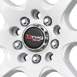 New 17X7 5 100/5 114.3 DR 55 White Machined Lip Wheels/Rims