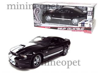 Collectibles 2011 Ford Shelby GT350 GT 350 1 18 Black w White Stripes