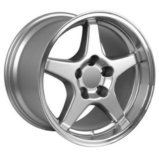 17 9 5 11 Silver Corvette ZR1 Style Wheels Sumitomo Tiresrims Fit