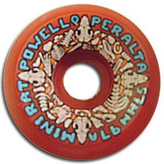 Powell Peralta Mini Rats Skateboard Wheels 57mm 97A Red