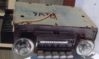68 69 1969 Olds Cutlass 442 Am FM Radio