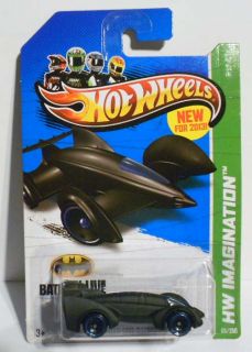 Hot Wheels 2013 65 HW Imagination Batman Live Batmobile Mint on Card
