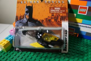 Hot Wheels Batman Begins Batcopter Yellow Wings Diecast Vehicle 04 08