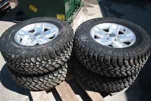 01 02 03 04 Ford F150 Aluminum Wheels Tires Set