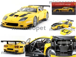 Kyosho Ferrari 575 GTC Evoluzione 2005 1 18 Yellow