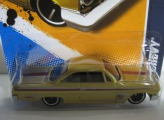 Hot Wheels 62 Chevy 2012 Factory Hologram Master Set 1 64 Scale w