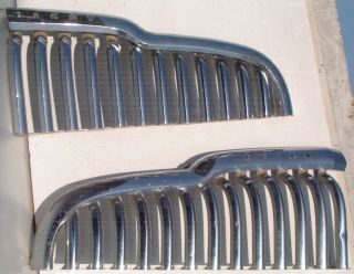 This is an original pair of grills for a 1949 Buick.