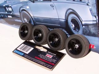 18 GMP Black Cragar Street Fighter Wheel Tire Set