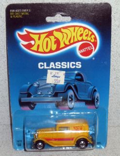 Hot Wheels Classics 32 Ford Delivery 7672 MOC 1988