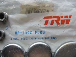 Ford 351C 351M 400 Windsor V8 Engine Freeze Plugs Kit