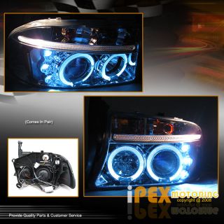 97 04 Dodge Dakota Ultra Bright SMD LED Halo Projector Turn Signal