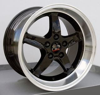 17 Rim Fits Mustang® Cobra Wheel Black 17x10 5