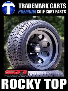 New Low Profile Golf Cart Tires 12 Aluminum Wheels