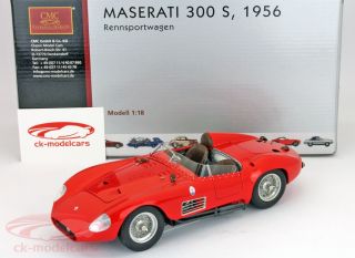  Maserati 300S Sportwagen season 1956 Article ID M 105 colour red