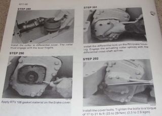 Manuals Case Shop Service Parts Catalog Phase 1 580K Tractor Loader