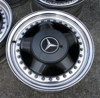Original Mercedes oz Racing Alloy Wheels 5x112 7x15 W107 W123 W124