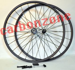 700c Full Carbon Road TT Bike Tubular Wheels Bicycle Wheelsets