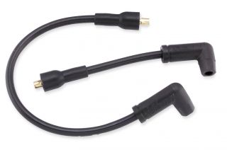 Accel 8.8mm Custom Fit Spark Plug Wire Set   Black Harley Davidson