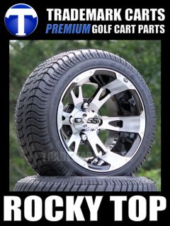 Low Profile Golf Cart Tires ITP SS112 Aluminum Wheels