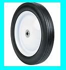 Set of Two 8 x 1 75 Universal Solid Ribber Wheels
