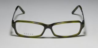 New Gucci 2926 52 13 130 Rhinestones Strass Gold Pearl Eyeglass