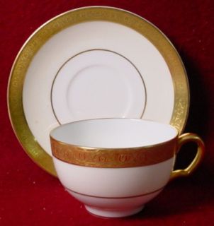 Minton China Buckingham K159 Pattern Cup Saucer Set