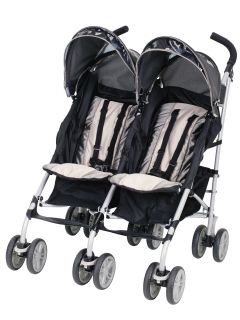 Graco Twin IPO Double Baby Stroller Platinum