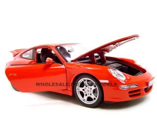 Porsche 911 Carrera s Red 1 18 Diecast Model