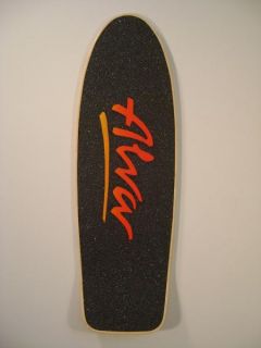 Alva Skates 1979 Tony Alva 9 25 Reissue Skateboard Deck Black Gold