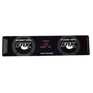 Fox Shox Decal Rear Shock 2011 Float RPL Lock Up XV 148mm x 35mm 024