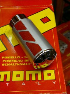 Genuine Momo Gear Shift Knob Tube Red Italy New