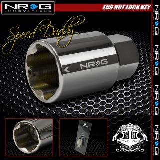 NRG Anodized 17mm Drive Wheel Rim Lug Nut Lock Key L40 L41 L01 L11