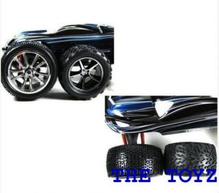 Mini 1 16 Revo White Rim and Tire Set by The Toyz 201 White