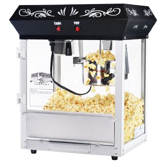 Vintage Great Northern Popcorn Black Foundation Popcorn Popper Machine