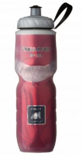 Polar Bicycle Insulated Water Bottle 24oz Red New