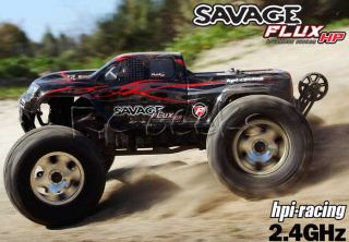 HPI Racing RC Savage Flux HP Brushless Off Road Monster Truck 2 4GHz