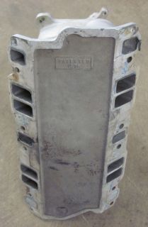 You are bidding on an Edelbrock Street Tunnel Ram Intake for Small