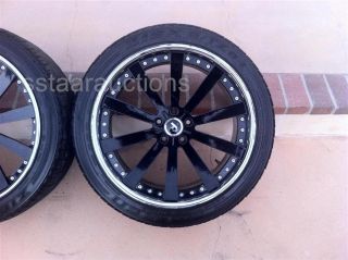 Forgiato 22 Concavo 3 Piece Wheels Tires 285 40 22