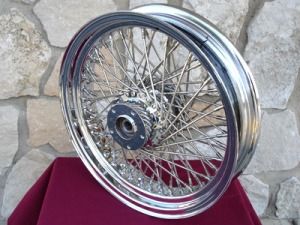 16X3 80 SPOKE FRONT WHEEL FOR HARLEY FXST, SOFTAIL STANDARD & DYNA