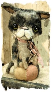 Antique Style★ PiTY KiTTY Vintage TiNY CAT ~ 1 DAY  ★by