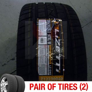 of 2) New 265/30R22 Lizetti LZOne Two Tires (1 Pair) 265 30 22 2653022