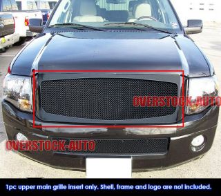 Stainless Black Mesh Grille 2007 11 Ford Expedition