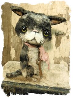 Antique Style★ PiTY KiTTY Vintage TiNY CAT ~ 1 DAY  ★by