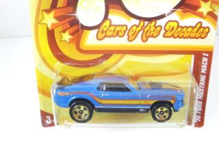Hot Wheels 70s Cars of The Decades 70 Mustang Mach 1