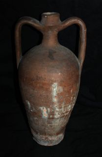 SC High Roman Oil or Wine Pottery Storage Amphora 38 Cm