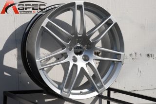 18 RS4 Style Silver Wheel Fit Audi A4 B4 B5 B6 A5 A6 A7 A8 S4 S5 Q5