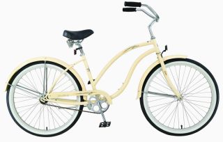 26 Beach Cruiser Bicycle Bike Firmstrong Diva Vanilla