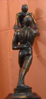 Modern Dance Bronze Statue Ballet Sculpture 2 on Sale