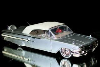 1960 Chevrolet Impala Jada Street Low Diecast 1 24 Silv