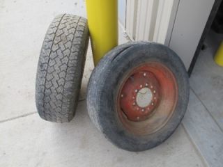 of International Harvester 340 Utility Tractor Front Tires and Rims